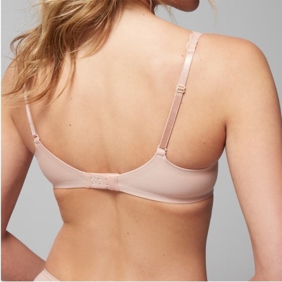 Soma Unlined Lace Trim Plunge Bra - Picture 13 of 13
